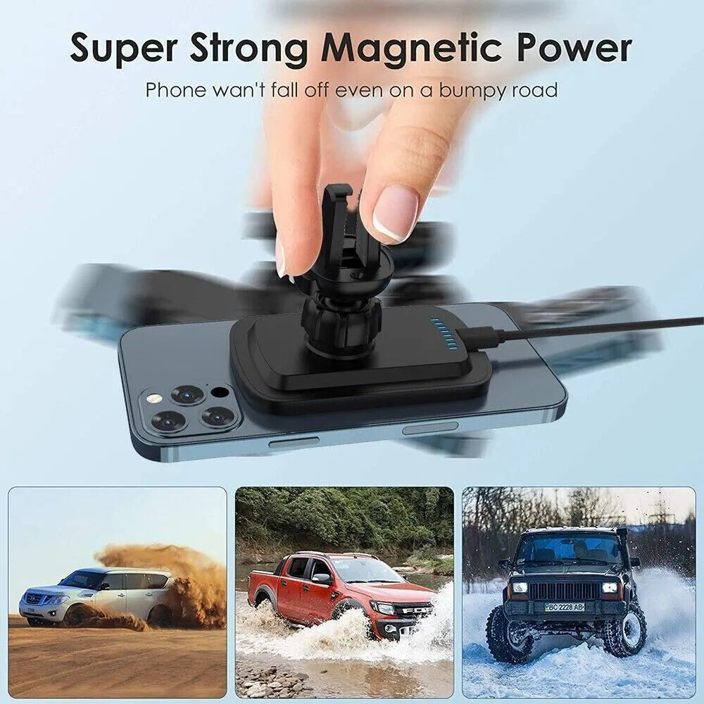 Support voiture magnétique MagSafe 15W